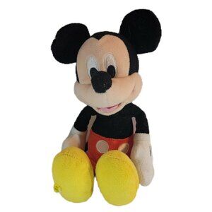 Disney Parks Mickey Mouse Plush Doll 10" Stuffed Animal Toy Authentic BNC
